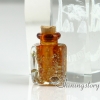 small glass bottles pendant necklaces small decorative glass bottles handblown glass jewelry design C