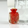 small glass bottles pendant necklaces small decorative glass bottles handblown glass jewelry design G