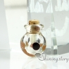 small glass vials wholesale dog pet memorial jewelry cremation urn jewelry design D