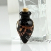 small glass vials wholesale glass jar necklace miniature glass bottle necklace pendant design A