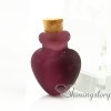 small glass vials wholesale keepsake cremation urns jewelry ashes pet remembrance jewelry design B