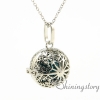snowflake ball openwork aromatherapy necklace aromatherapy jewelry wholesale make your own oil diffuser aromatherapy necklace diffuser pendant design F