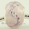snowflake murano glass beads for fit charms bracelets pink