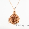 star openwork essential oil necklace wholesale diffuser lockets jewelry scents diffuser necklace diy metal volcanic stone design E