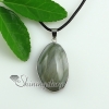 teardrop natural semi precious stone pendants for necklaces design C