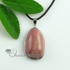 teardrop natural semi precious stone pendants for necklaces design D