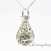 teardrop openwork metal volcanic stone essential oil diffuser necklace wholesale diffuser necklace aromatherapy inhaler aroma necklace design B
