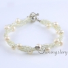 toggle bracelet small chunky pearl bracelet multi strand pearl bracelet simple pearl jewellery bohemian wedding jewelry design D