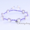 white freshwater pearl bracelet macrame braceletad bohemian jewelry wholesale boho jewelry cheap design C