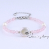 white freshwater pearl bracelet semi precious stone bracelets wholesale bohemian jewelry handmade boho jewelry design J