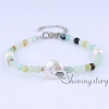 white freshwater pearl bracelet semi precious stone bracelets wholesale bohemian jewelry handmade boho jewelry design C