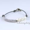 white pearl bracelet toggle bracelet bohemian bracelets boho bridal jewelry freshwater pearl jewellery wholesale bohemian jewelry design B