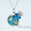 wholesale diffuser necklace lampwork glass diffuser pendants wholesale design C