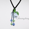 wholesale diffuser necklace lampwork glass essential jewelry design B