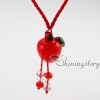 wholesale diffuser necklace lampwork glass essential jewelry design F