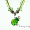 wholesale diffuser necklace lampwork glass oil diffusing necklace diffuser pendants wholesale design C
