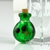 wholesale glass vials with cork keepsake jewelry cremation urn jewelry design B